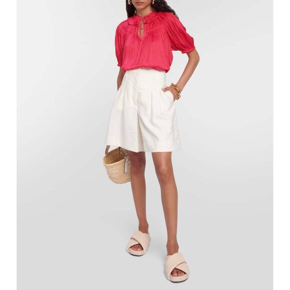 Ulla Johnson "Eleni" Top in Orchid, size 4. - Picture 3 of 11